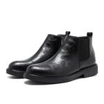 Мужские короткие ботинки челси GIGIRYO, черные, увеличивающие рост - фото 4