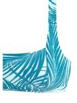 Верх бикини LASCANA ACTIVE, цвет petrol/bedruckt - фото 3