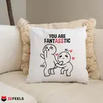 Декоративная поудшка 22Feels, белый - фото