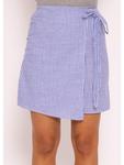 Мини-юбка SASSYCLASSY, синий/белый - фото 2