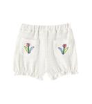 Цветочные шорты Jellymallow, Oatmeal - фото