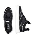 Кроссовки женские Furla высокие комбинированные, черный - фото 4