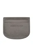 Фактурный кардхолдер Longchamp, серый - фото 2