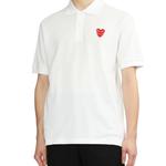 Унисекс поло CDG Play, черный - фото 10