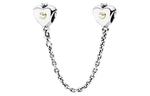 Pandora 925 Sterling Silver Safety Chain Women's Silver - фото 5
