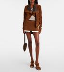 Замшевая куртка Rick Owens, Chestnut - фото 2