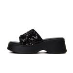 Шлепанцы женские Pt'Son, серебряный - фото 2