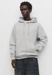 Худи PULL&BEAR Hoodie, Light Grey - фото