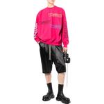 WE11DONE Свитшот унисекс розово-красный Rose Red - фото 6