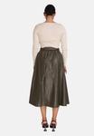 Юбка А-силуэта Elara, хаки - фото 3