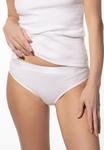 Брифы Short Stories Briefs, Beige/White - фото