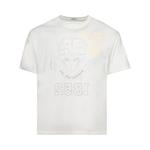 Футболка Bode Reversible Crest Tee 'Cream', белый - фото
