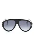 Солнцезащитные очки-маска 747S Marc Jacobs Eyewear, черный - фото