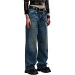 Уайн джинсы с широкими штанинами R13, синий - фото 6