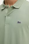 Поло Lacoste, зеленый - фото 5
