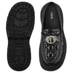 Брючные лоферы мужские черные DIOR - фото 5