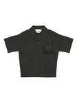 Gotha меланжевая рубашка поло, черный - фото