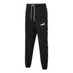 Брюки tracksuit pants 'black white' Puma, черный - фото