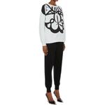 Alexander McQueen Толстовка SS21 женская white - фото 6