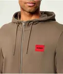 Толстовка daple212 Regular fit Hugo, зеленый - фото 4