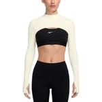 Nike Топ-кроп Women's Black/Cream - фото 3