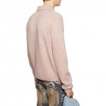 SS24 Вязаный свитер мужской смешанного розового Acne Studios - фото 6