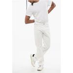 ID LUXURY DENIM Джинсы с контрастной строчкой Corneliani, White - фото 4