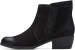 Женские ботильоны Clarks Charlten Ave, Black Nubuck - фото 5