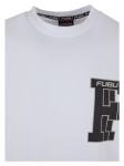 Футболка FUBU, цвет white/black - фото 3