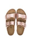 Birkenstock шлепанцы Arizona с эффектом металлик, розовый - фото 3