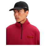 Толстовка Levi´s Relaxed Graphic 1/4 Zip Pouch, красный - фото 3