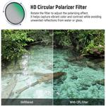 Набор фильтров Neewer CPL UV Lens Filter Kit (67mm) 66602206 - фото 3