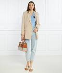 Пиджак женский Armani Exchange двубортный, бежевый - фото 2