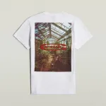 Футболка G-Star Photo Print R T, белый - фото 4