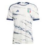 Футболка Adidas Italy 2023 Away Authentic Jersey 'White', белый - фото