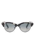 Солнцезащитные очки Clubmaster Way Ray-Ban, черный - фото
