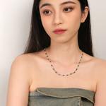 Apm Monaco 925 Sterling Silver ожерелье женское green - фото 7