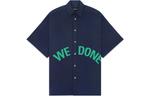 WE11DONE Рубашка Unisex Dark Blue - фото 3
