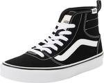 Кроссовки Vans Womens Ashwood Hi Decon High-top, Suede/Canvas Black/White - фото