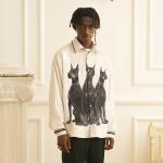 Рубашка серии Doberman унисекс светло-серая Empty Reference, серый - фото 4