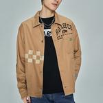 Куртка мужская Lee, коричневый - фото 3