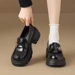 ZHR Женские лоферы черно-белые - фото 8