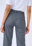 Брюки милано Damart, Houndstooth Grey/Blue - фото 4