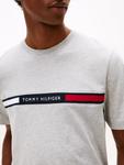 Футболка Tommy Hilfiger CHEST INSERT, Light Grey/Grey - фото 5