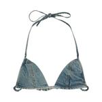 Топ Rick Owens DRKSHDW Denim Bra Top 'Washed Indigo', синий - фото