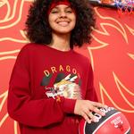 Свитшот Lakers Unisex Темно-красный NBA - фото 5