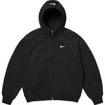 Толстовка Nike с капюшоном на молнии Supreme, серый/серый - фото 4