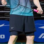 Mizuno Спортивные шорты унисекс черные - фото 4