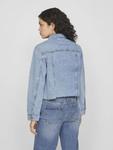 Джинсовая куртка Vila, Средне-синий деним - фото 4