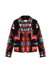 Кардиган IZIA Cardigan, Black/Multicolor/Black - фото 5
